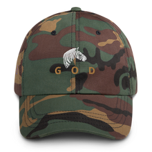 Load image into Gallery viewer, ZEBRA GOD X CLOUDED Dad Hat V2