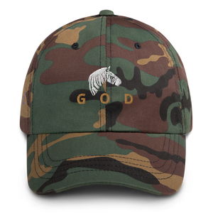 ZEBRA GOD X CLOUDED Dad Hat V2